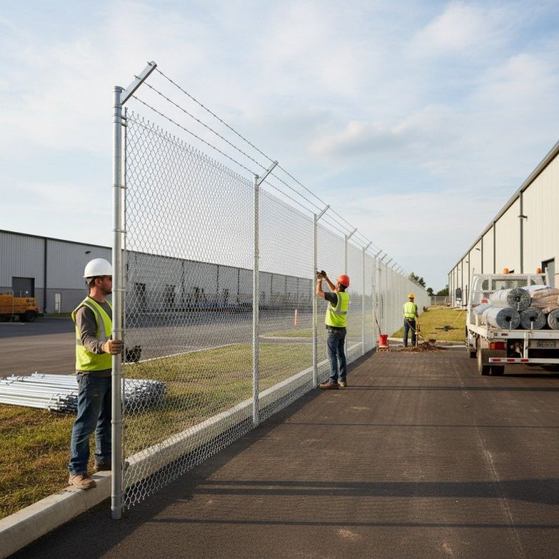 Steel Fencing Service
